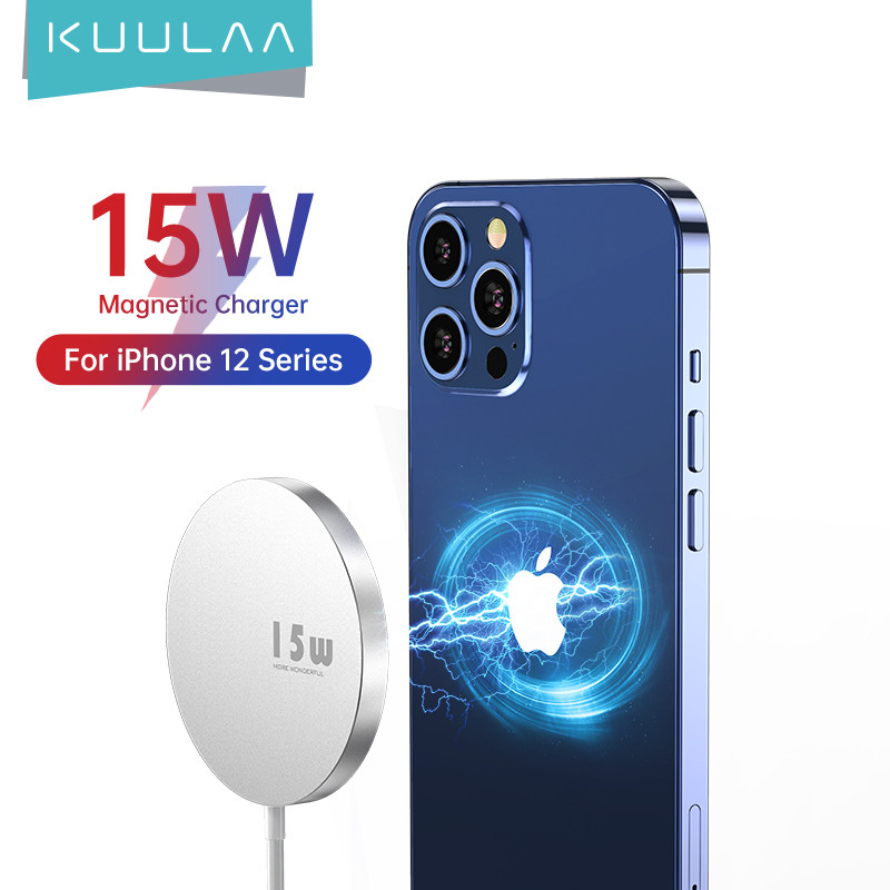 KUULAA New 15W Magnetic Wireless Charger For iPhone