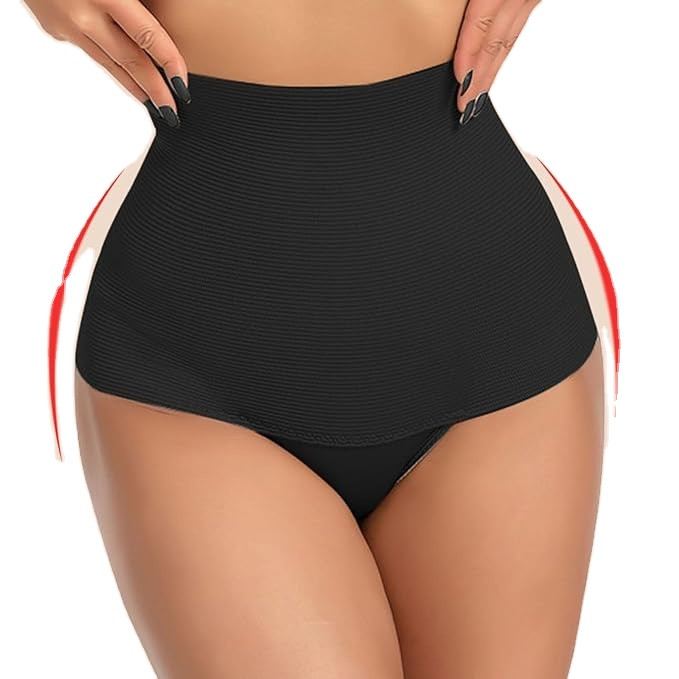 Shapewear Thong for Women Tummy Control underwear High Waist Body Shaper Firm Control Panties Girdle Waist Trainer