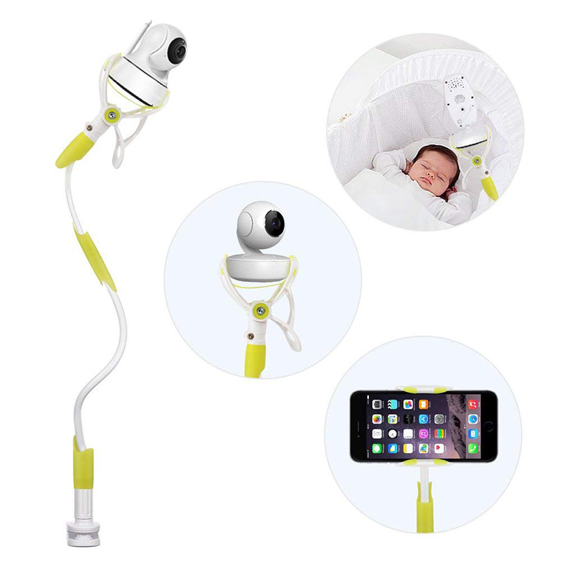OEM 360 rotation adjustable gooseneck baby phone holder stand